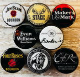 BOURBON BAR KNOBS Whiskey Kitchen Cabinet Door Drawer Pulls Wet Bar Wine Alcohol Cocktail Mixed Drinks Liquor Man Cave Kentucky