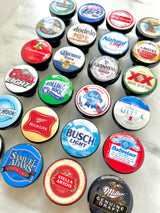BEER BAR KNOBS for Man Cave and Basement Home Decor Liquor Wine Mixed Drinks Wet Bar Theme - Perfect Father’s Day Gift for Dad