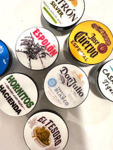 TEQUILA BAR KNOBS Whiskey Kitchen Cabinet Door Drawer Pulls Wet Bar Wine Alcohol Beer Cocktail Mixed Drinks Liquor Man Cave Agave